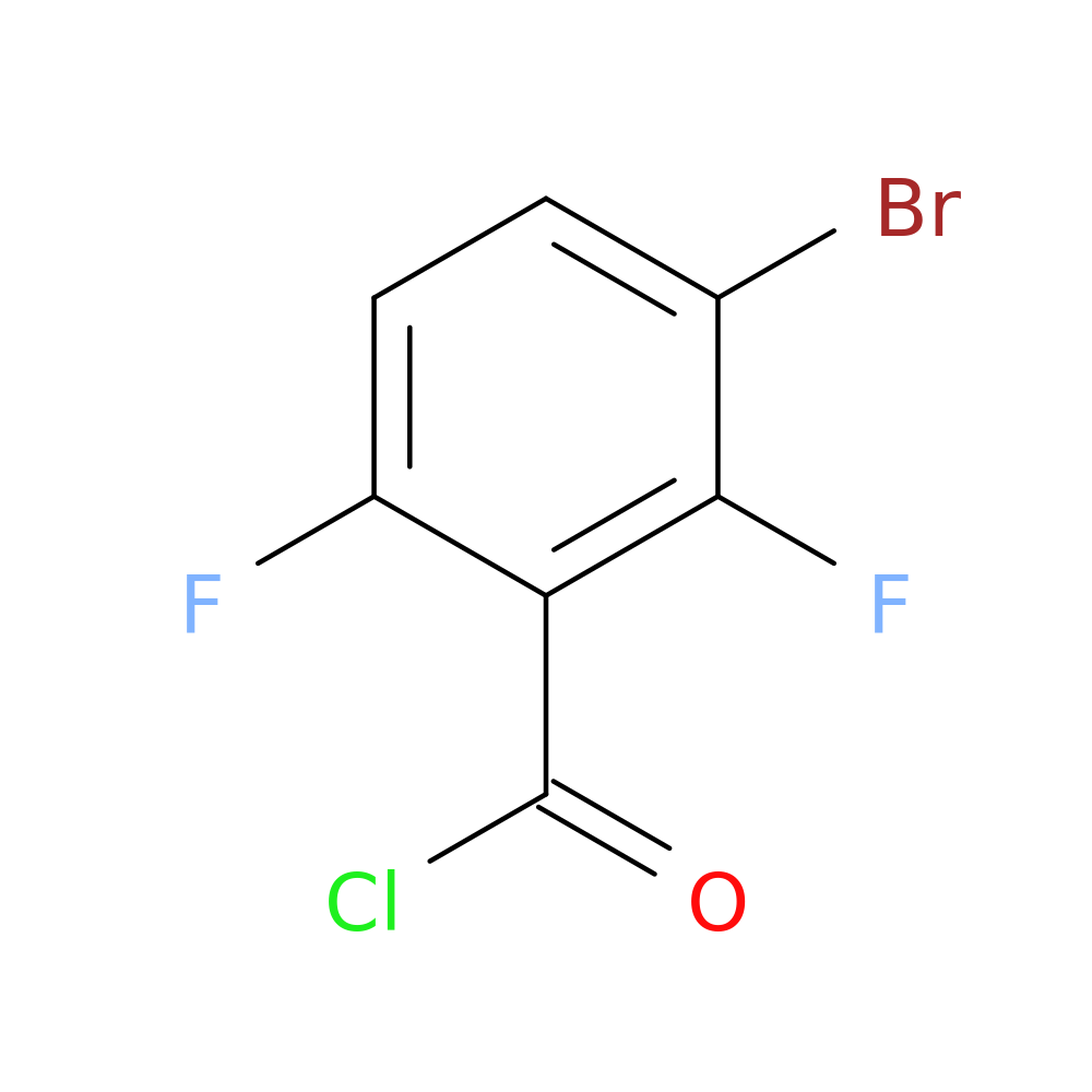 3-Brom-2.6-difluor-benzoesaeurechlorid