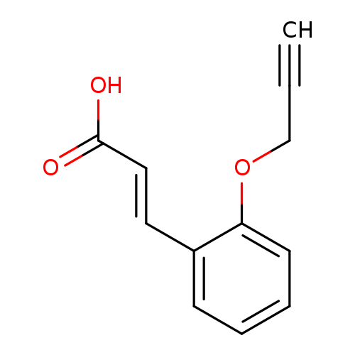 (2E)-3-[2-(prop-2-yn-1-yloxy)phenyl]prop-2-enoic acid