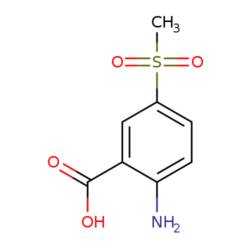 2-Amino-5-(methylsulfonyl)benzoic acid