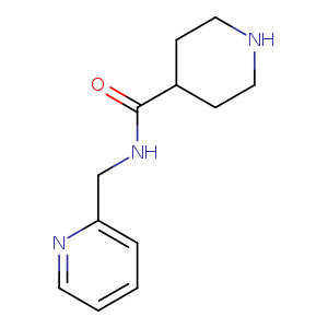 N-(Pyridin-2-ylmethyl)piperidine-4-carboxamide
