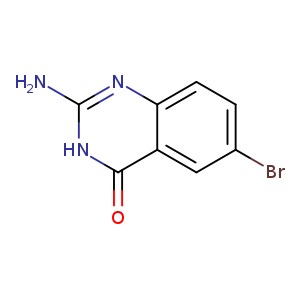 4(3H)-Quinazolinone, 2-amino-6-bromo-