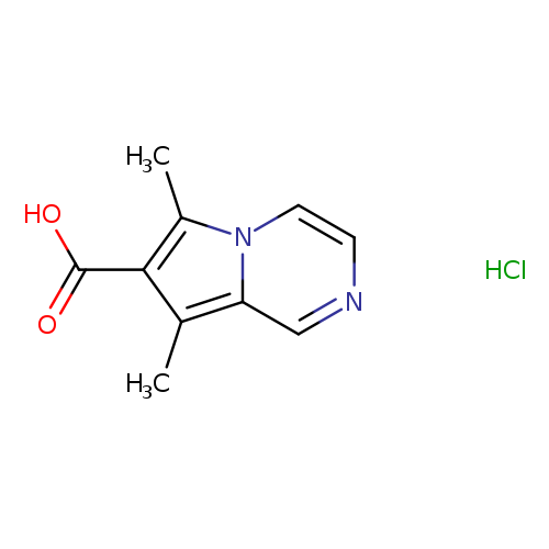 6,8-dimethylpyrrolo[1,2-a]pyrazine-7-carboxylicacidhydrochloride