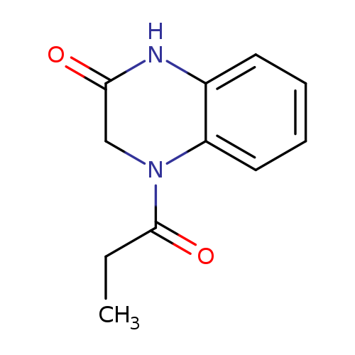 4-propanoyl-1,2,3,4-tetrahydroquinoxalin-2-one