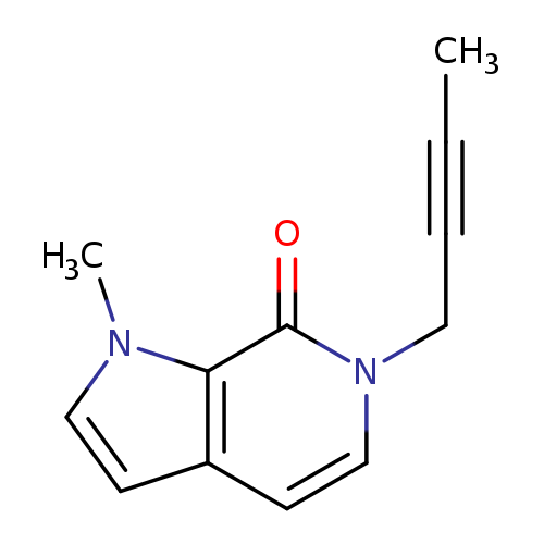 6-(but-2-yn-1-yl)-1-methyl-1H,6H,7H-pyrrolo[2,3-c]pyridin-7-one