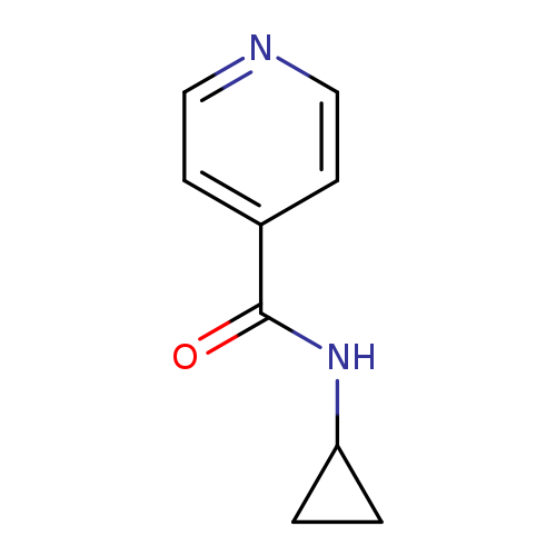 4-Pyridinecarboxamide,N-cyclopropyl-(9CI)