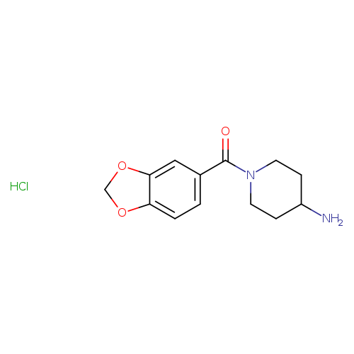 (4-AMino-piperidin-1-yl)-benzo[1,3]dioxol-5-yl-Methanone hydrochloride