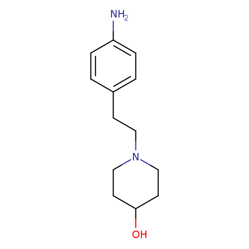1-[2-(4-aminophenyl)ethyl]piperidin-4-ol