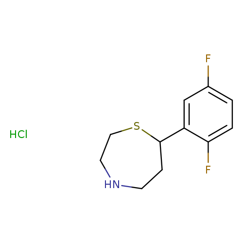 7-(2,5-difluorophenyl)-1,4-thiazepane hydrochloride