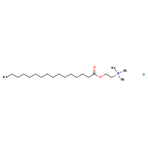 Ethanaminium, N,N,N-trimethyl-2-[(1-oxohexadecyl)oxy]-, chloride (1:1)