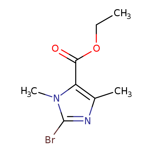 Ethyl 2-bromo-1,4-dimethyl-1H-imidazole-5-carboxylate
