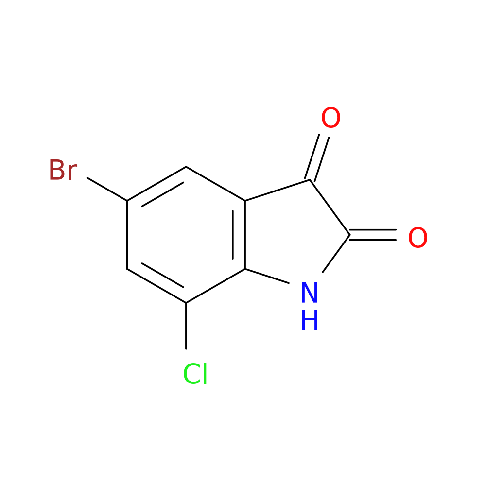 5-bromo-7-chloro-1H-indole-2,3-dione