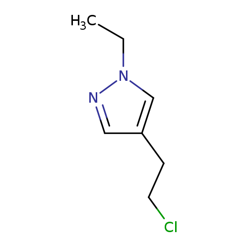 4-(2-chloroethyl)-1-ethyl-1H-pyrazole