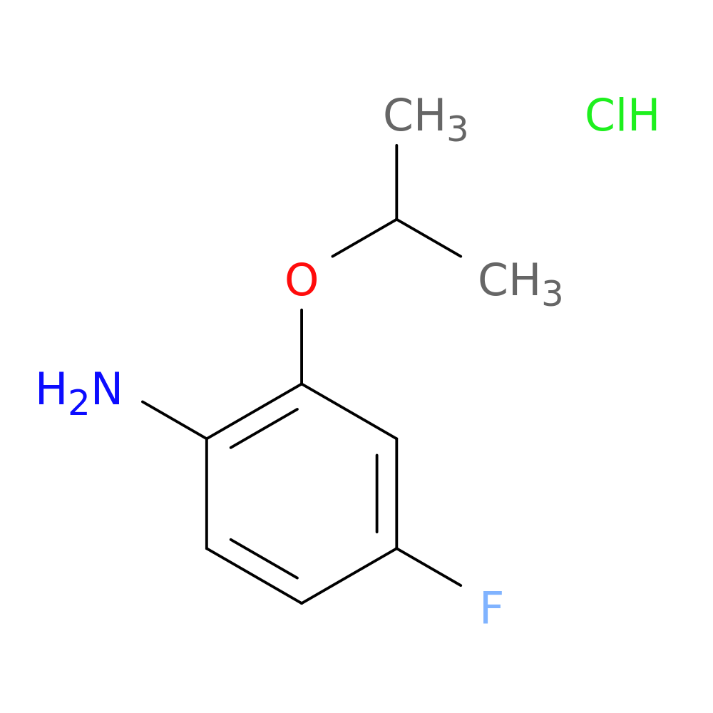 4-Fluoro-2-isopropoxyaniline hydrochloride