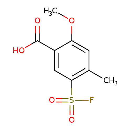 5-(fluorosulfonyl)-2-methoxy-4-methylbenzoicacid
