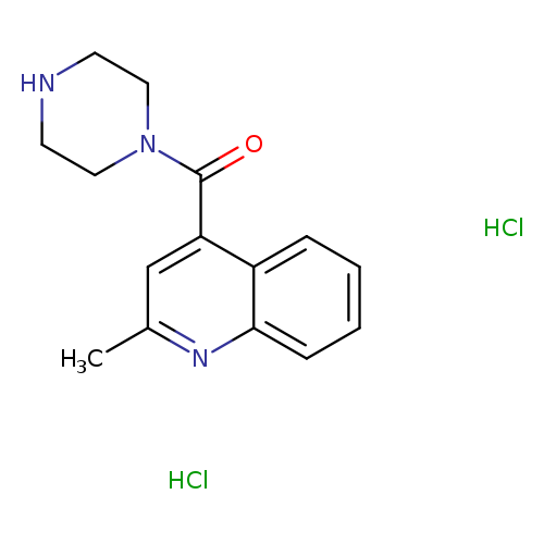 2-methyl-4-(piperazine-1-carbonyl)quinoline dihydrochloride