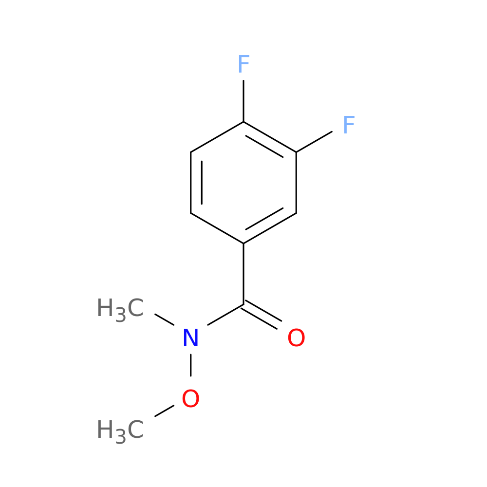 3,4-Difluoro-N-methoxy-N-methylbenzamide