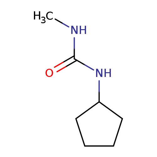 1-cyclopentyl-3-methylurea