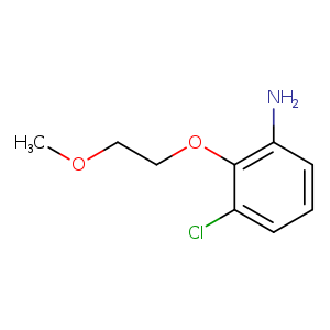 3-Chloro-2-(2-methoxyethoxy)aniline