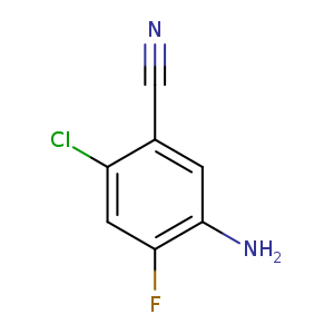 5-amino-2-chloro-4-fluoro-benzonitrile