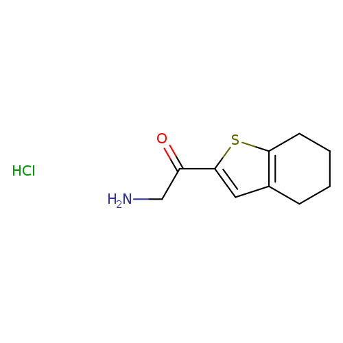 2-amino-1-(4,5,6,7-tetrahydro-1-benzothiophen-2-yl)ethan-1-one hydrochloride