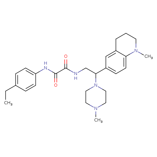 N'-(4-ethylphenyl)-N-[2-(1-methyl-1,2,3,4-tetrahydroquinolin-6-yl)-2-(4-methylpiperazin-1-yl)ethyl]ethanediamide