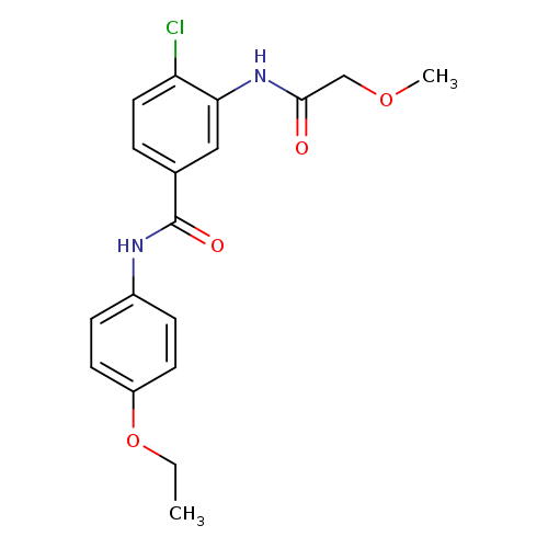 4-chloro-N-(4-ethoxyphenyl)-3-[(methoxyacetyl)amino]benzamide