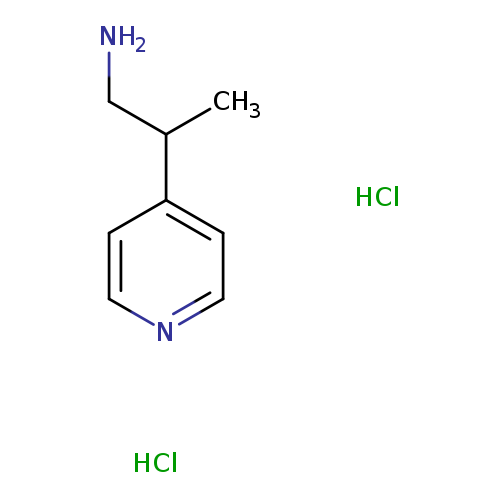 2-(pyridin-4-yl)propan-1-aminedihydrochloride