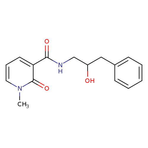 N-(2-hydroxy-3-phenylpropyl)-1-methyl-2-oxo-1,2-dihydropyridine-3-carboxamide