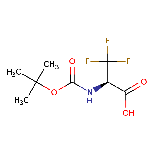 Alanine, N-[(1,1-dimethylethoxy)carbonyl]-3,3,3-trifluoro-