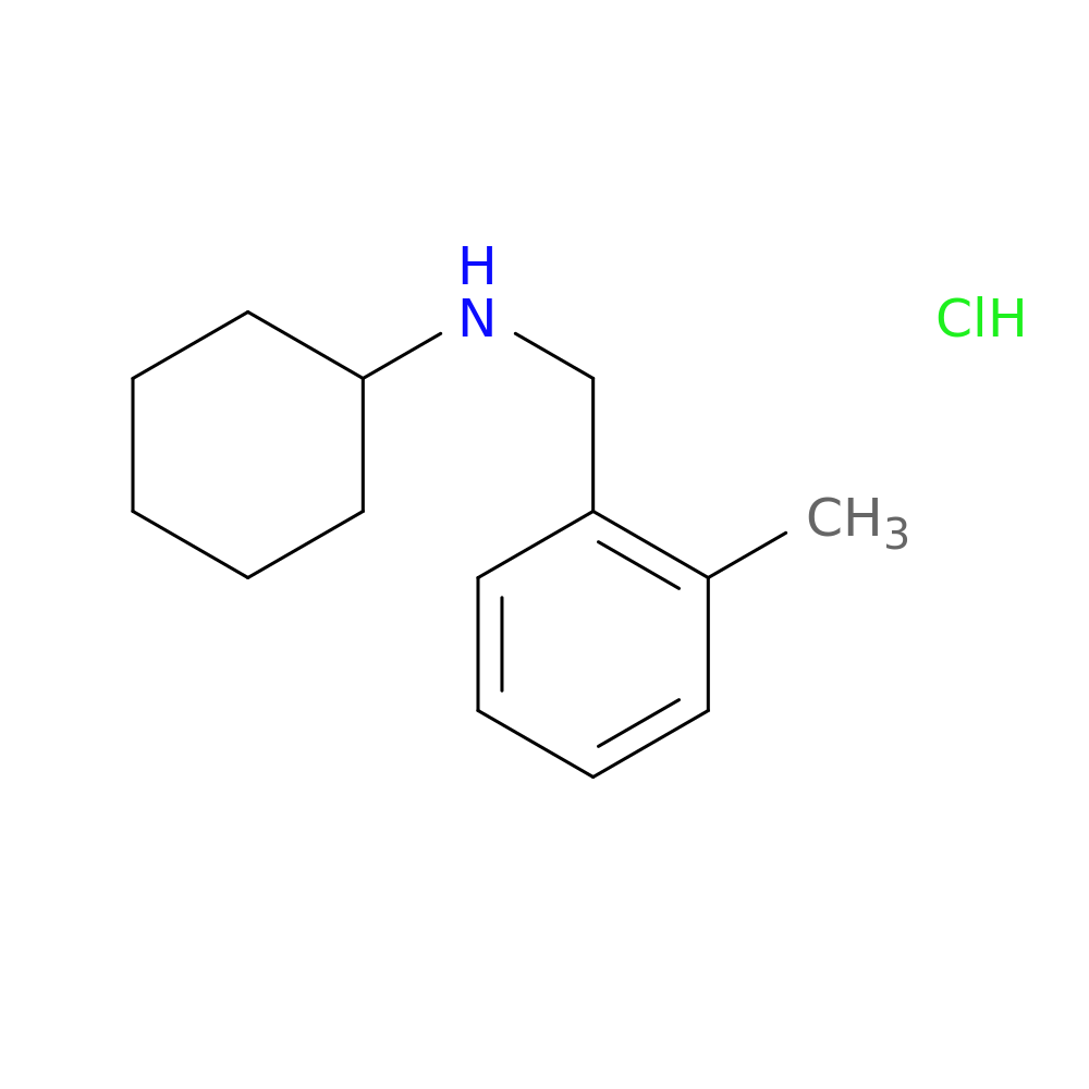 N-(2-methylbenzyl)cyclohexanamine hydrochloride