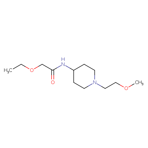 2-ethoxy-N-[1-(2-methoxyethyl)piperidin-4-yl]acetamide