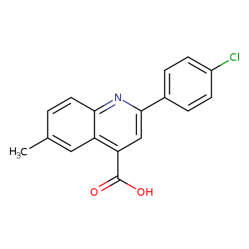 2-(4-Chlorophenyl)-6-methylquinoline-4-carboxylic acid