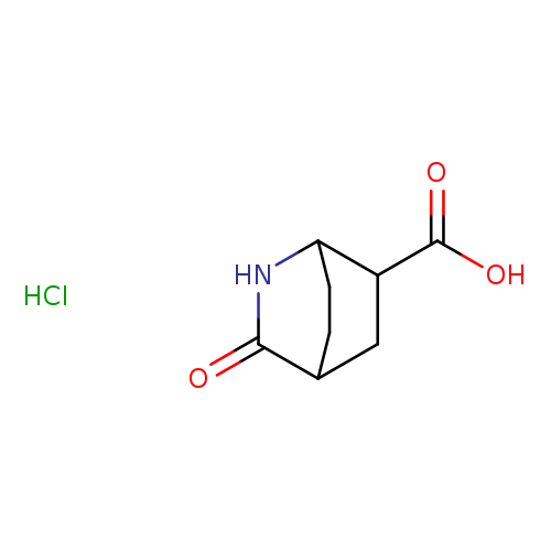 3-oxo-2-azabicyclo[2.2.2]octane-6-carboxylicacidhydrochloride