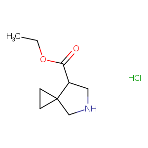 5-Azaspiro[2.4]heptane-7-carboxylic acid, ethyl ester, hydrochloride (1:1)