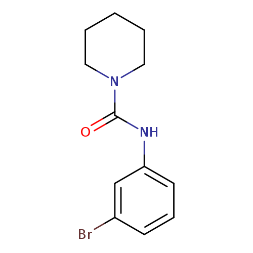 Piperidine-1-carboxylic acid (3-bromo-phenyl)-amide
