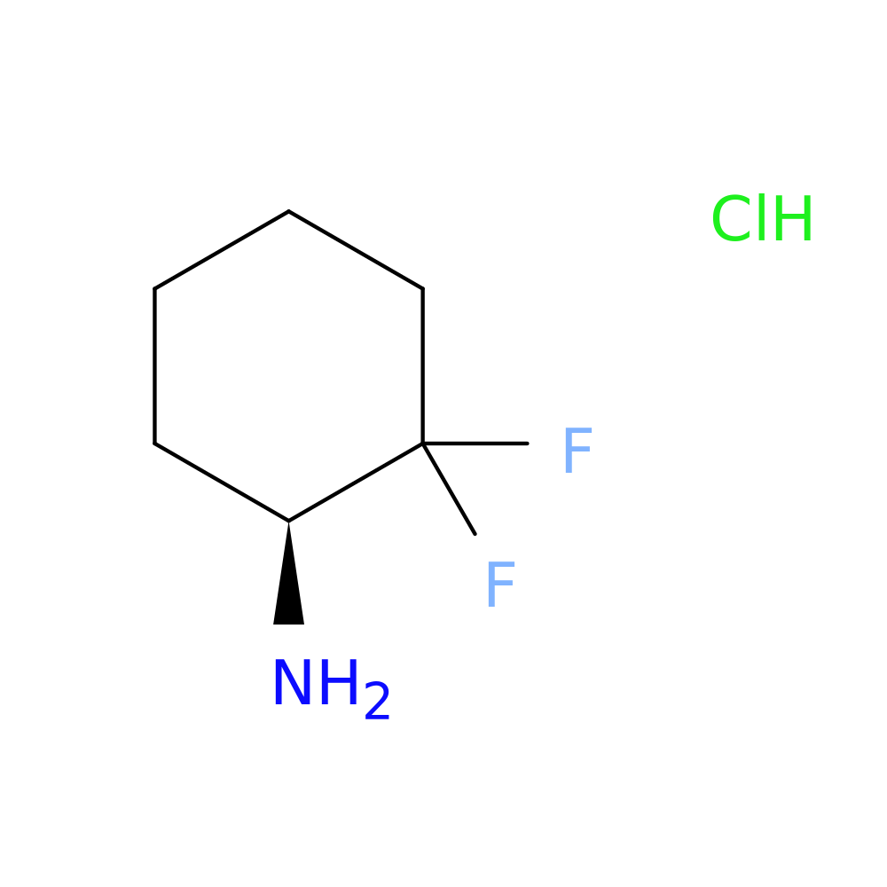 (1S)-2,2-Difluorocyclohexan-1-amine hydrochloride