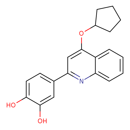 4-[4-(Cyclopentyloxy)quinolin-2-yl]benzene-1,2-diol
