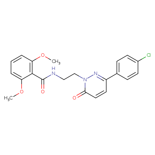 N-{2-[3-(4-chlorophenyl)-6-oxo-1,6-dihydropyridazin-1-yl]ethyl}-2,6-dimethoxybenzamide