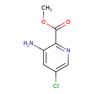 2-Pyridinecarboxylic acid, 3-amino-5-chloro-, methyl ester
