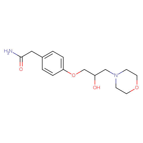 2-{4-[2-hydroxy-3-(morpholin-4-yl)propoxy]phenyl}acetamide