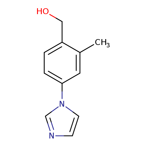 [4-(1H-imidazol-1-yl)-2-methylphenyl]methanol