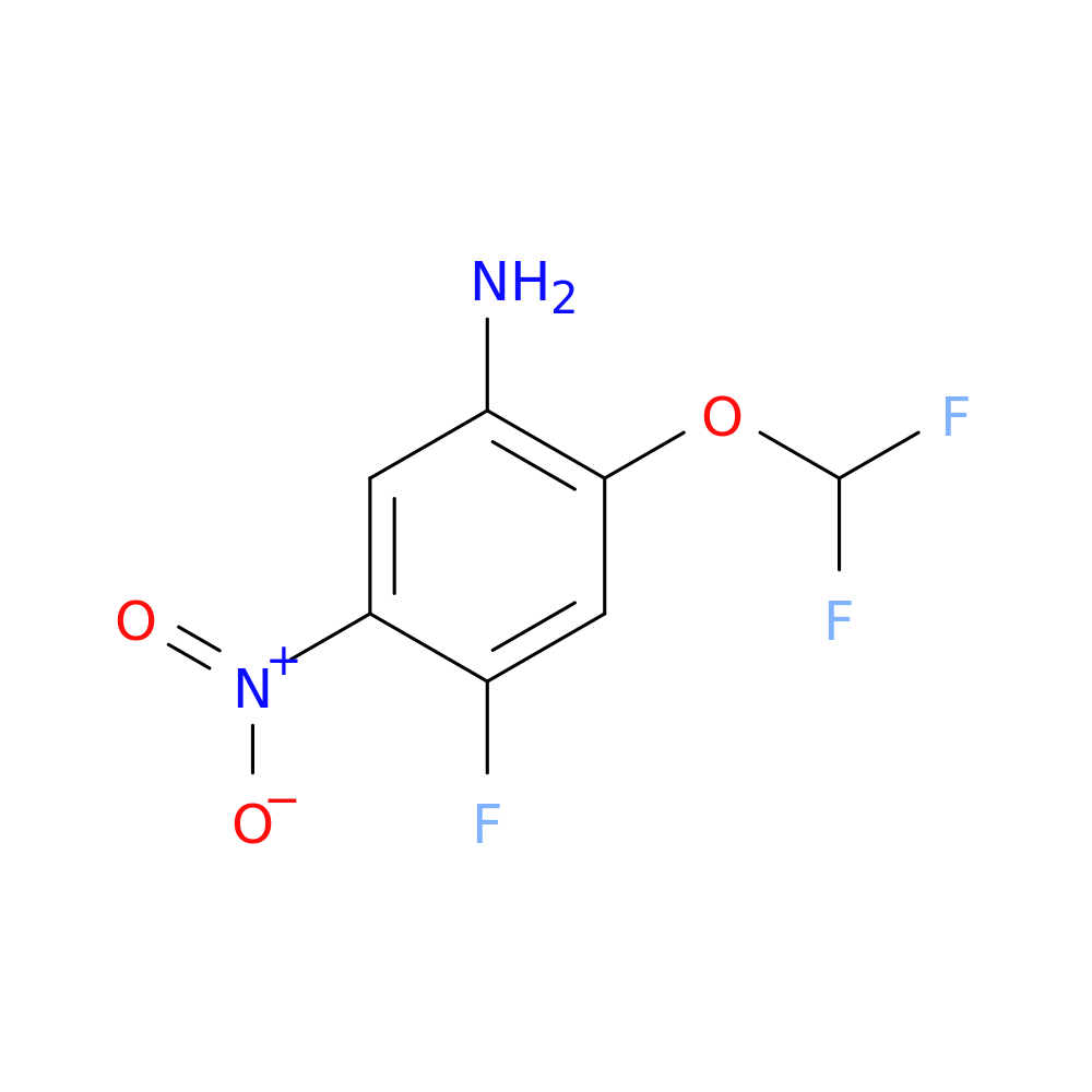 2-(Difluoromethoxy)-4-fluoro-5-nitroaniline