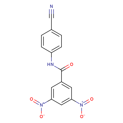N-(4-cyanophenyl)-3,5-dinitrobenzamide