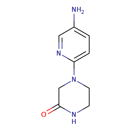 4-(5-Aminopyridin-2-yl)piperazin-2-one