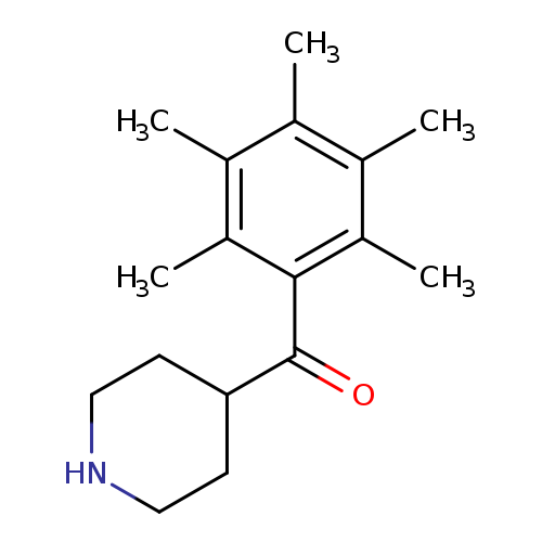 (2,3,4,5,6-Pentamethylphenyl)(piperidin-4-yl)methanone