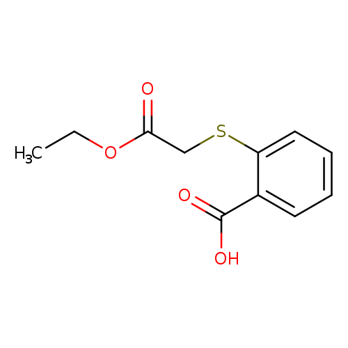 Benzoic acid, 2-[(2-ethoxy-2-oxoethyl)thio]-