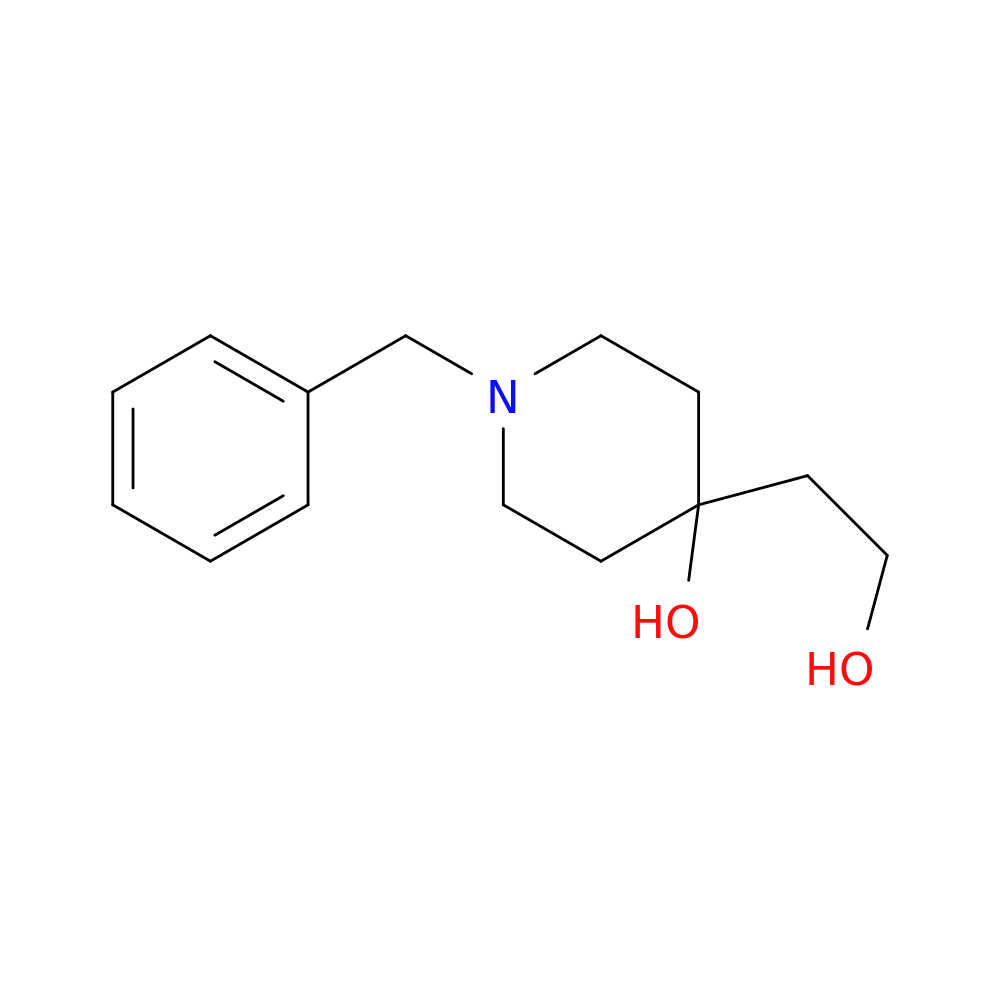 4-Hydroxy-1-(phenylmethyl)-4-piperidineethanol