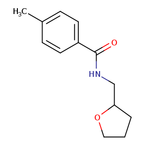 4-methyl-N-[(oxolan-2-yl)methyl]benzamide