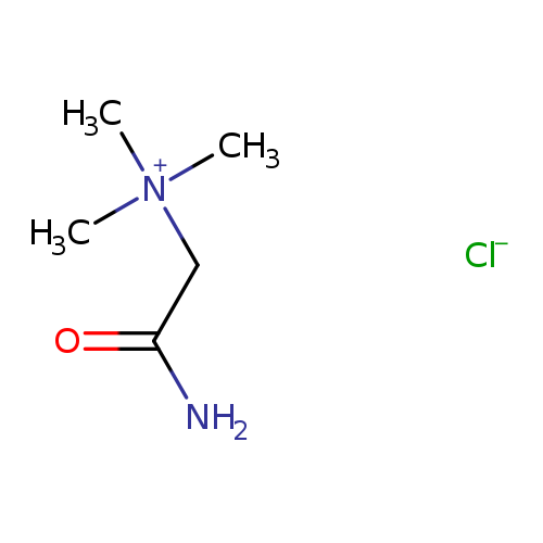 Methanaminium, 1-(aminocarbonyl)-N,N,N-trimethyl-, chloride (1:1)