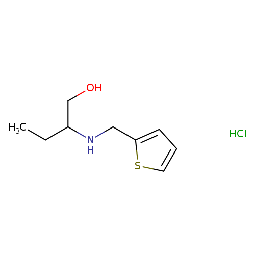 2-[(2-thienylmethyl)amino]-1-butanol hydrochloride